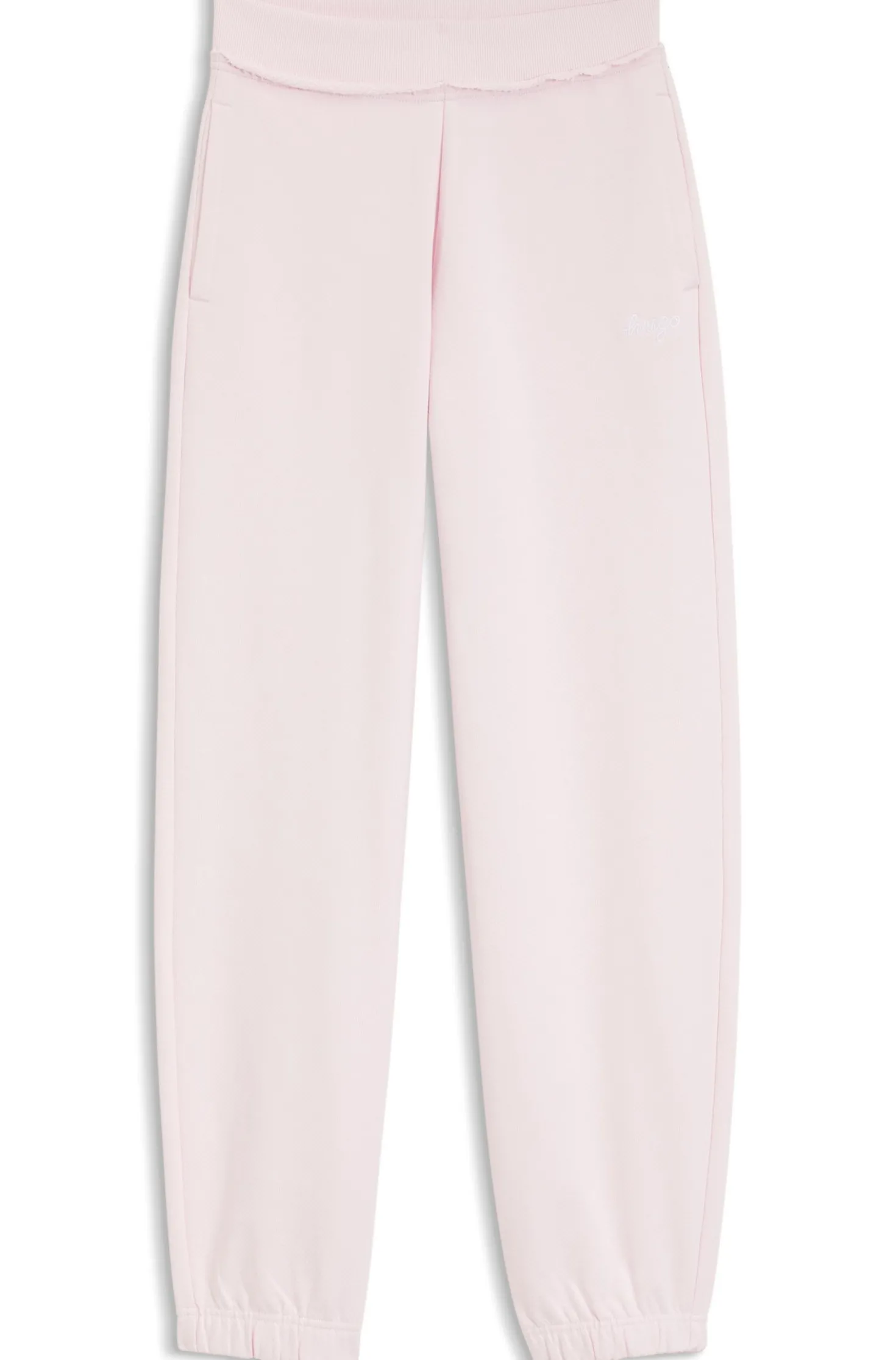 Relaxed-Fit Jogginghose aus Baumwolle mit Logo-Stickerei