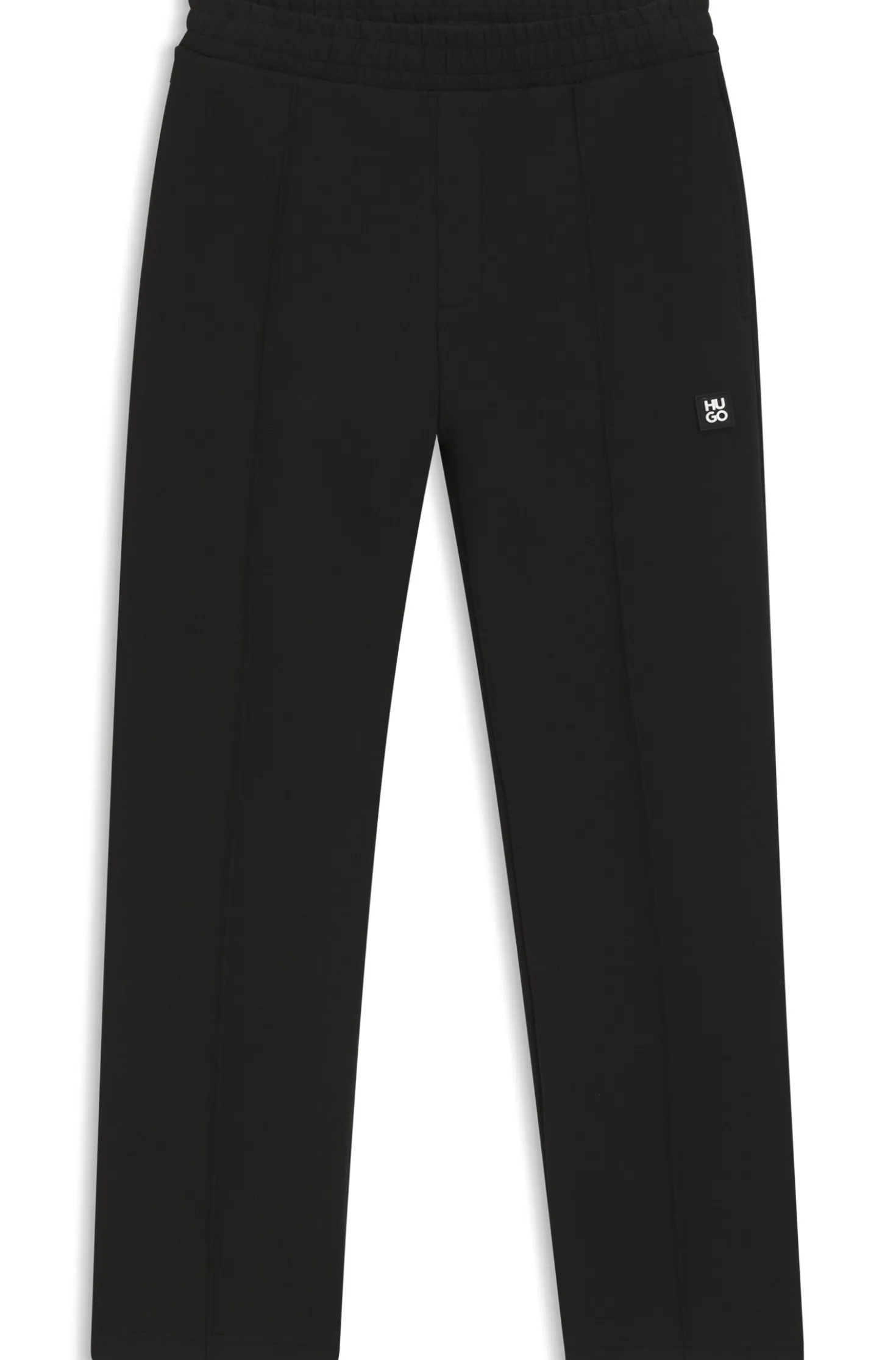 Relaxed-Fit Jogginghose aus strukturiertem Baumwoll-Mix