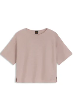 Relaxed-Fit Pullover aus Baumwolle mit Schurwolle