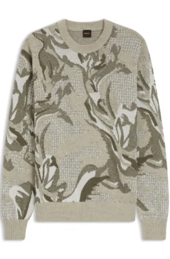 Relaxed-Fit Pullover mit Jacquard-Muster