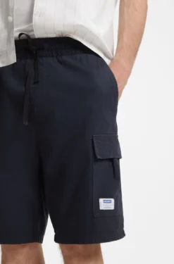 Relaxed-Fit Shorts aus Baumwoll-Ripstop
