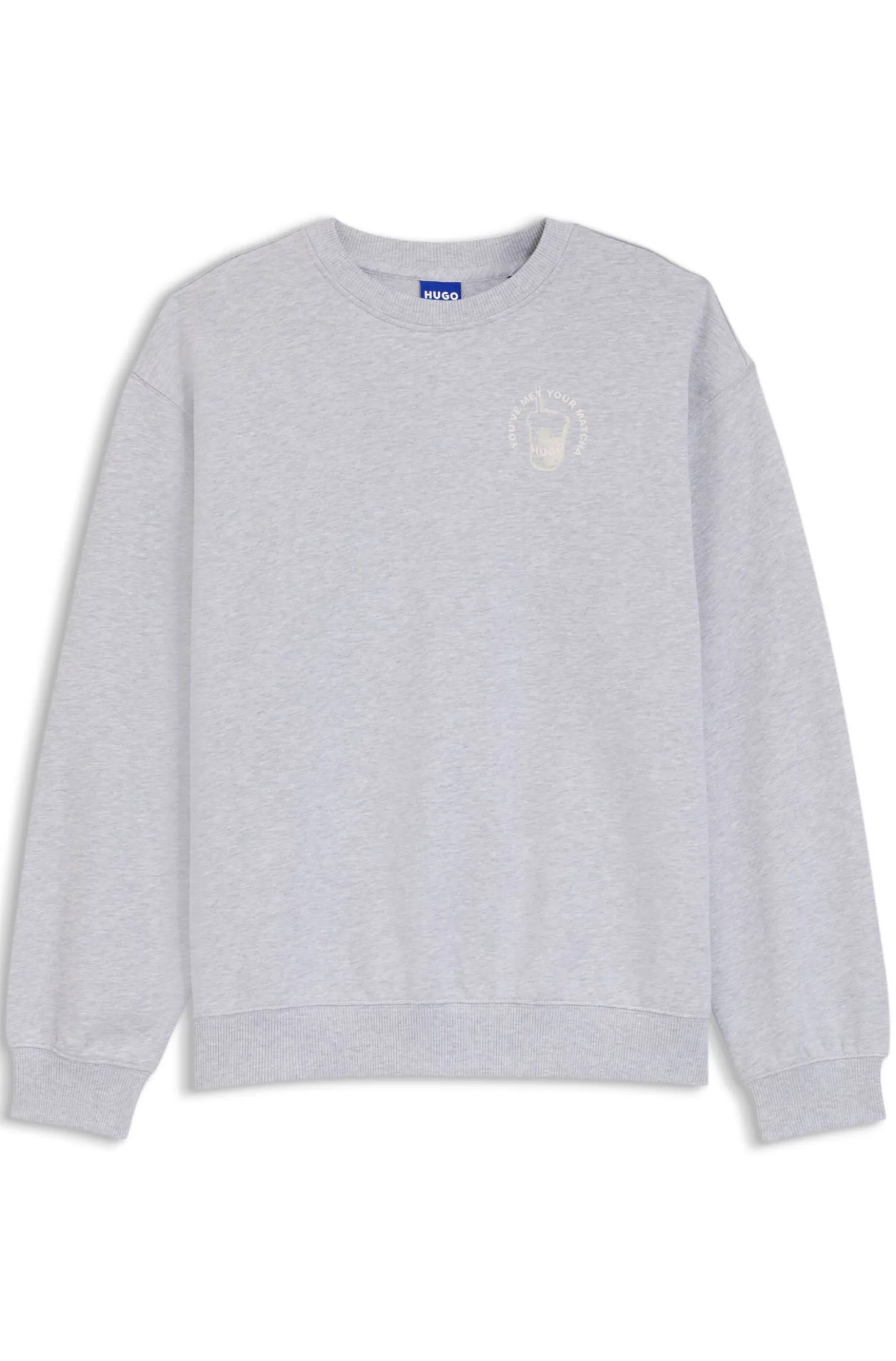 Relaxed-Fit Sweatshirt aus Baumwoll-Terry mit Grafik-Prints