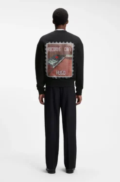 Relaxed-Fit Sweatshirt mit Digital-Print