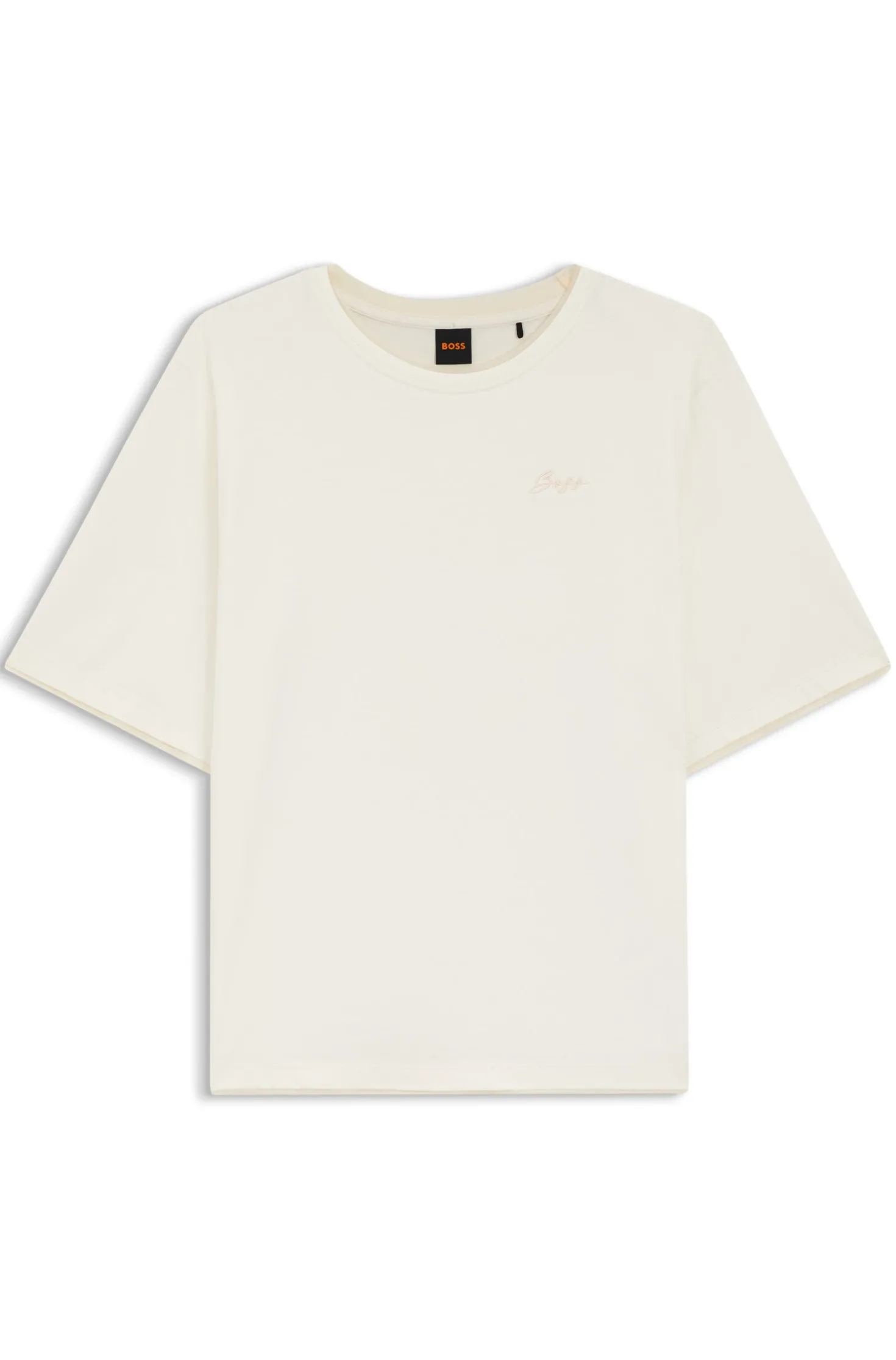 Relaxed-Fit T-Shirt aus Baumwolle mit Mesh-Details