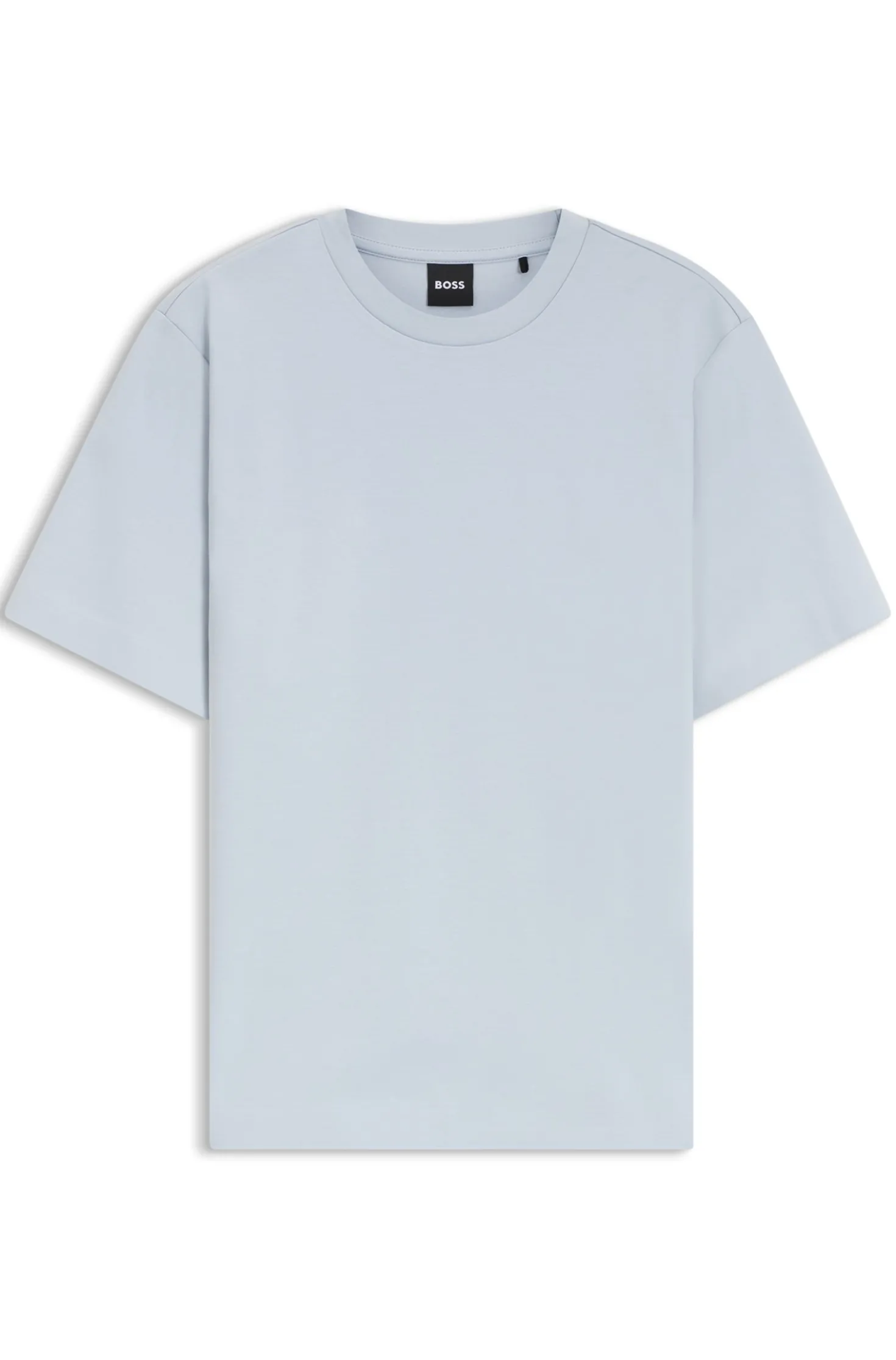 Relaxed-Fit T-Shirt aus merzerisierter Baumwolle