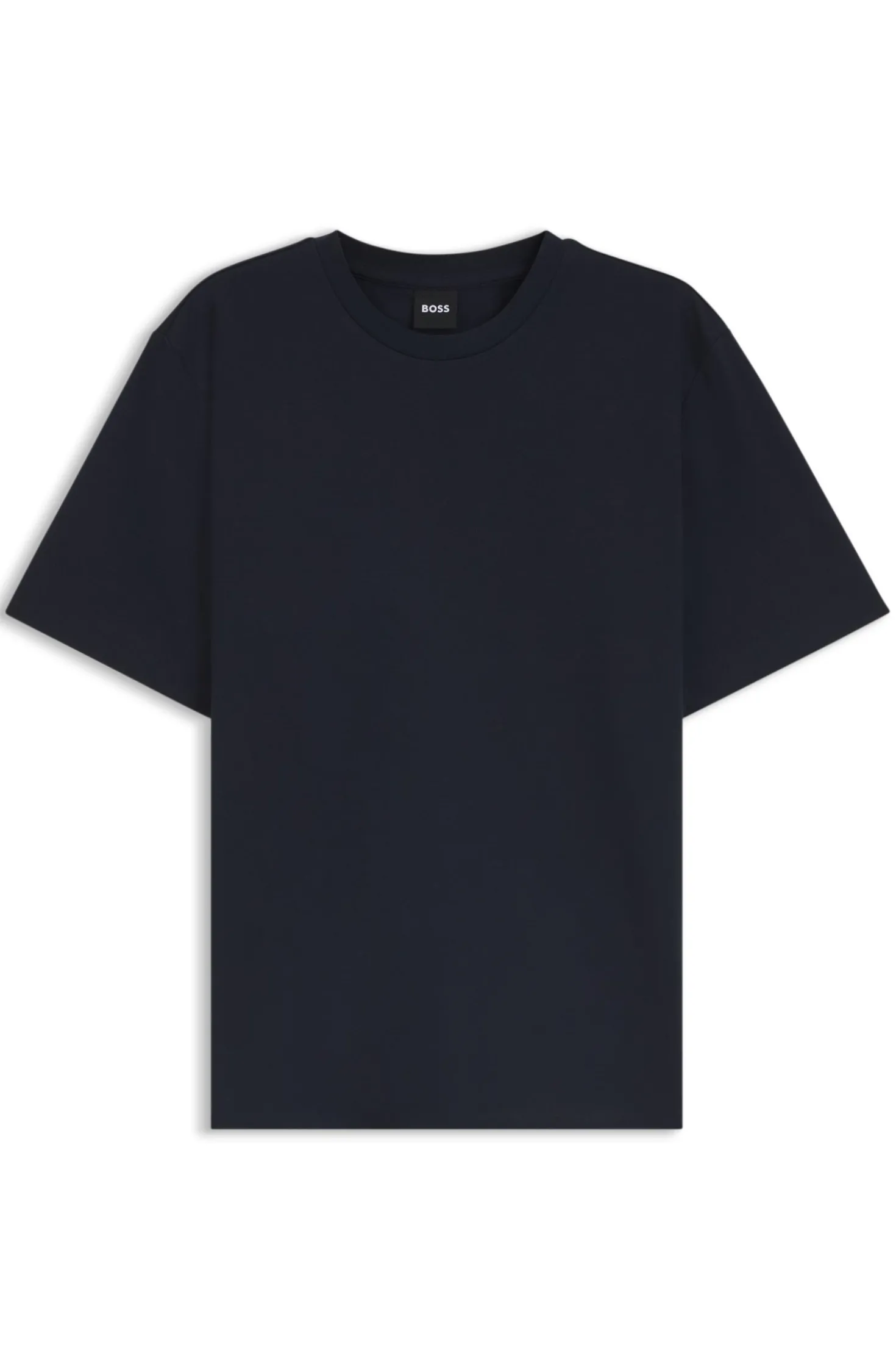 Relaxed-Fit T-Shirt aus merzerisierter Baumwolle