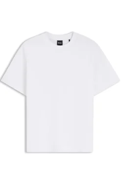 Relaxed-Fit T-Shirt aus merzerisierter Baumwolle