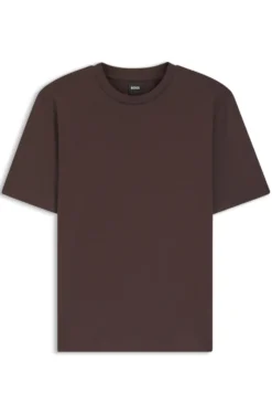 Relaxed-Fit T-Shirt aus merzerisierter Baumwolle