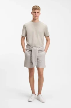 Relaxed-Fit T-Shirt mit geschichtetem Logo-Print