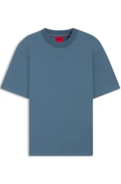Relaxed-Fit T-Shirt mit zentralem Logo-Detail