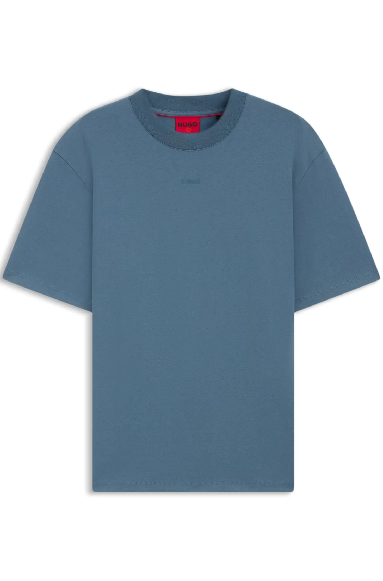 Relaxed-Fit T-Shirt mit zentralem Logo-Detail