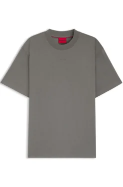 Relaxed-Fit T-Shirt mit zentralem Logo-Detail