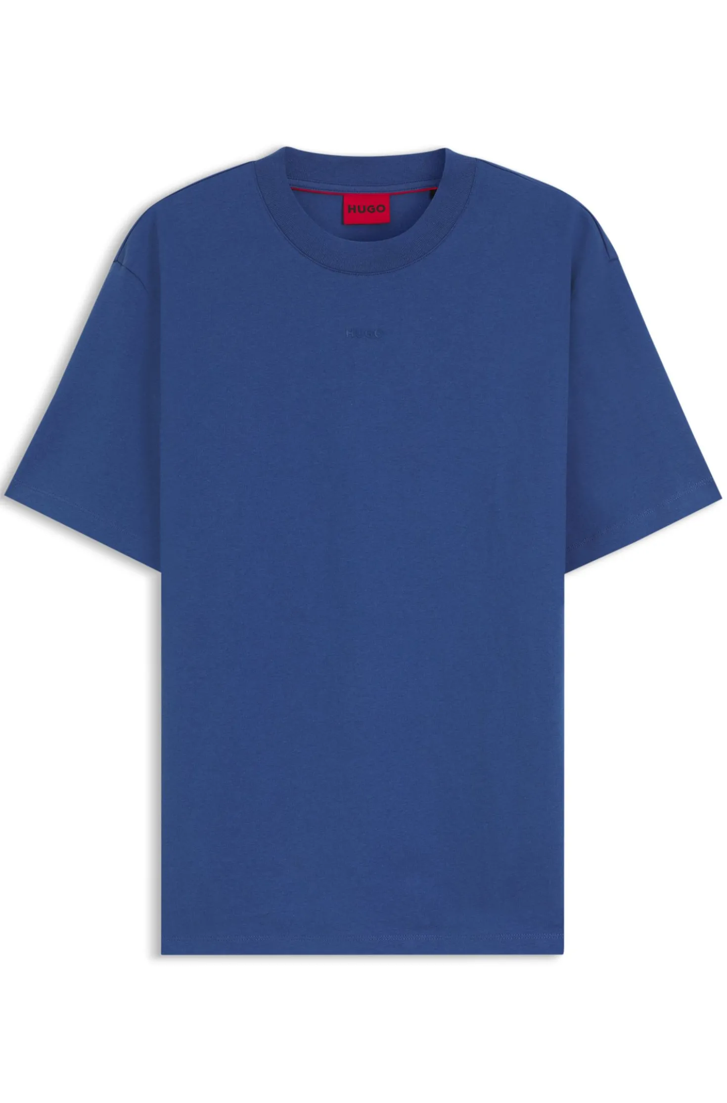 Relaxed-Fit T-Shirt mit zentralem Logo-Detail