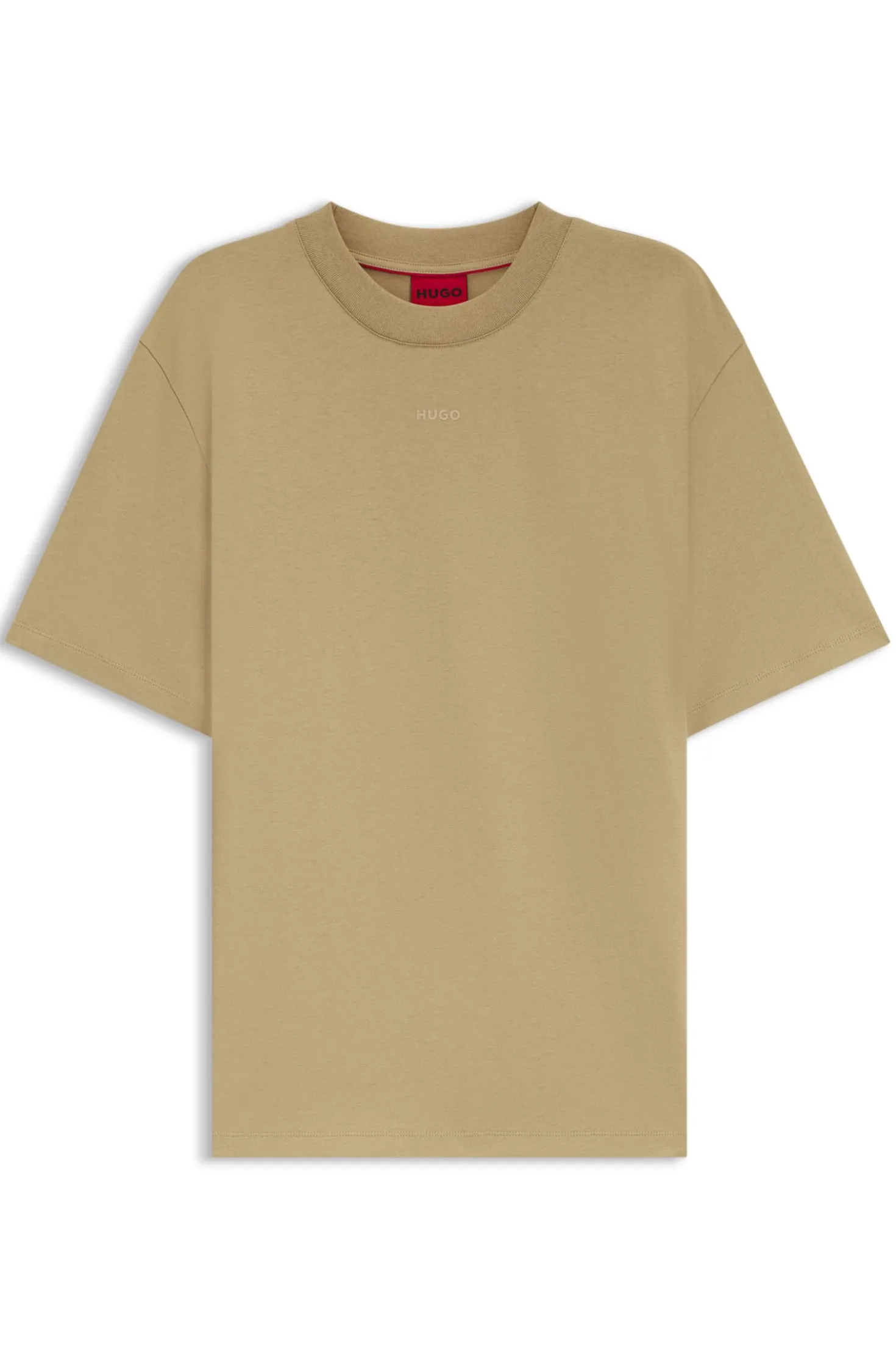 Relaxed-Fit T-Shirt mit zentralem Logo-Detail