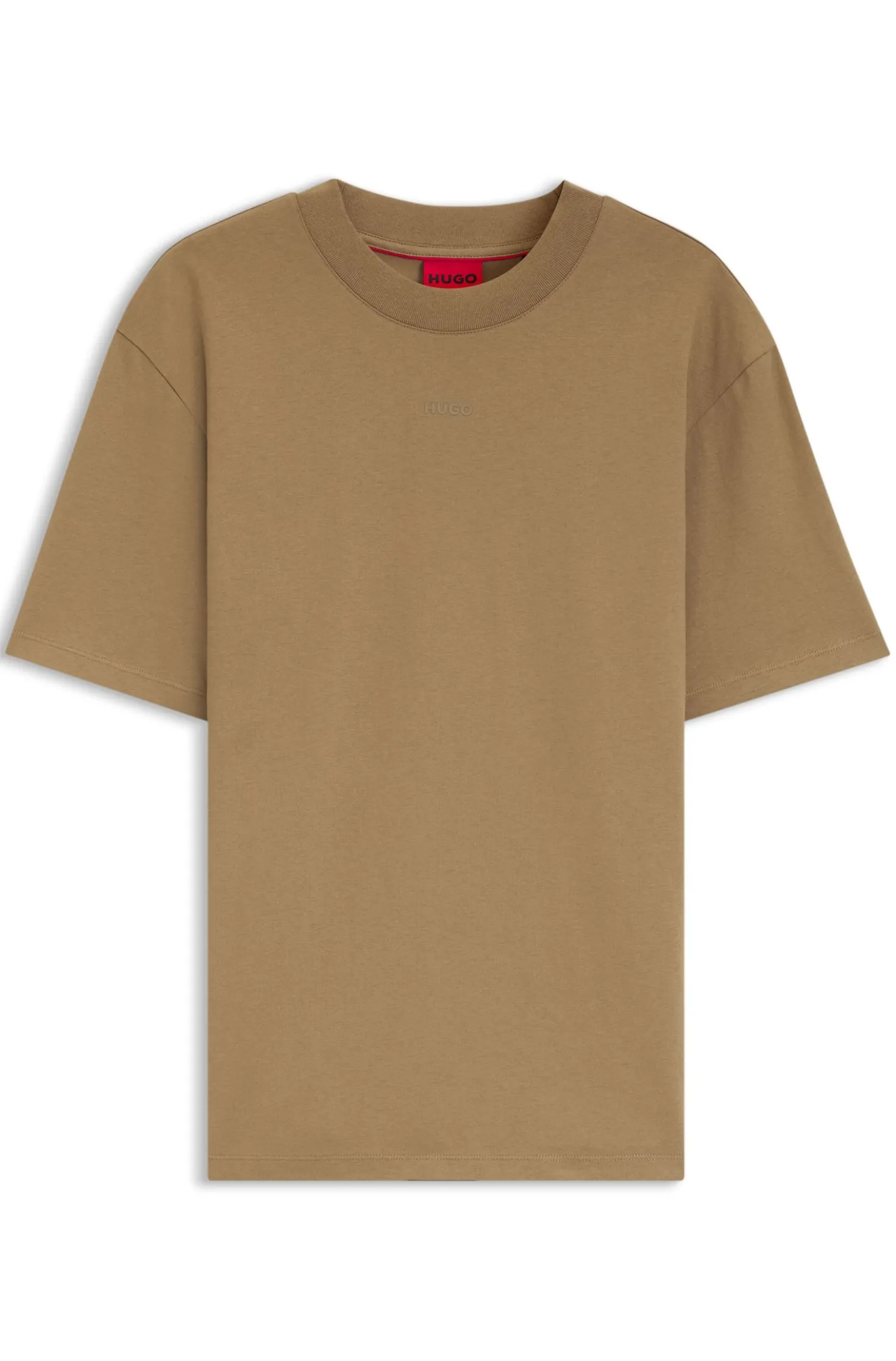 Relaxed-Fit T-Shirt mit zentralem Logo-Detail