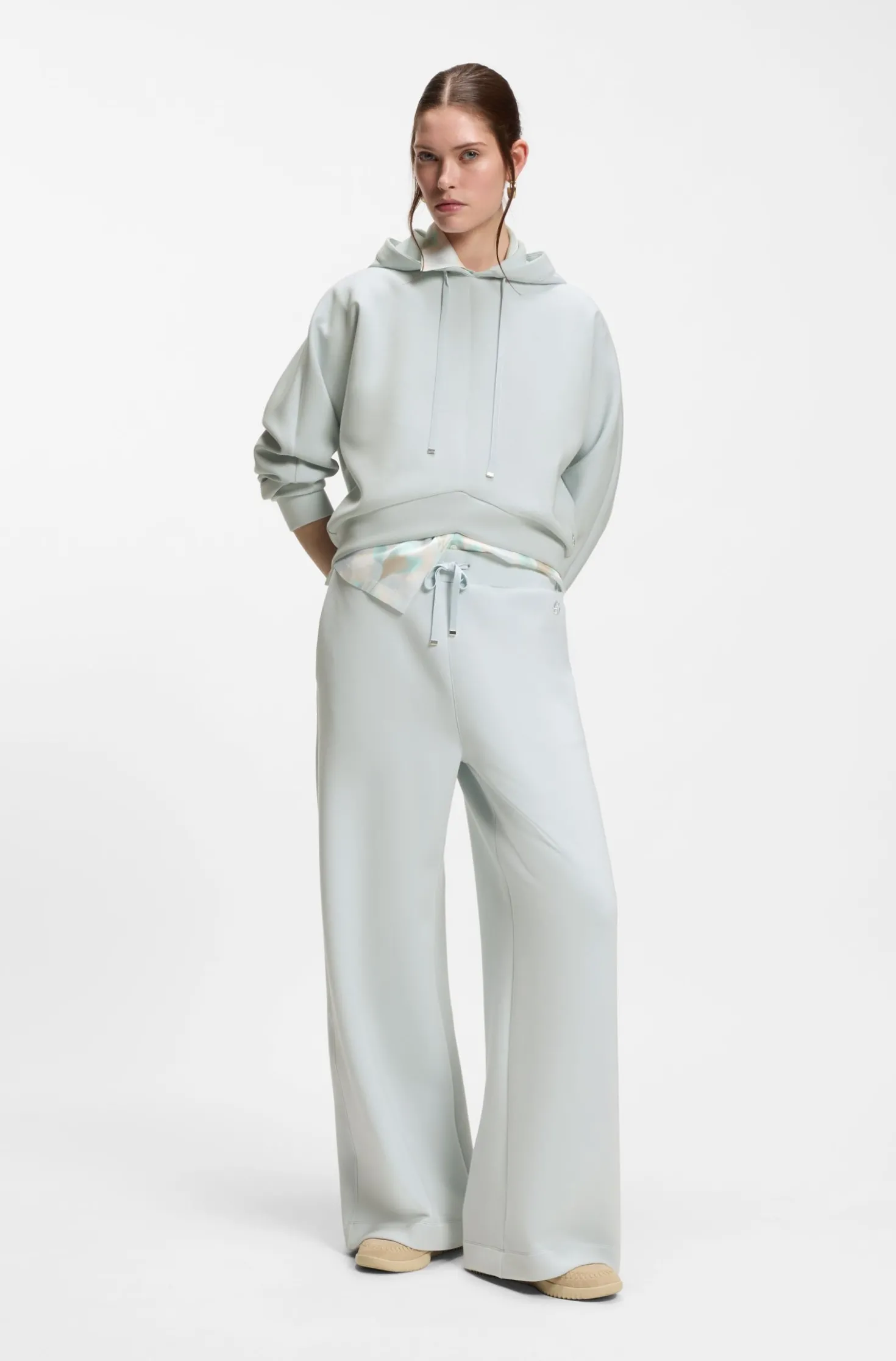 Relaxed geschnittene Jogginghose mit Double-B-Monogramm