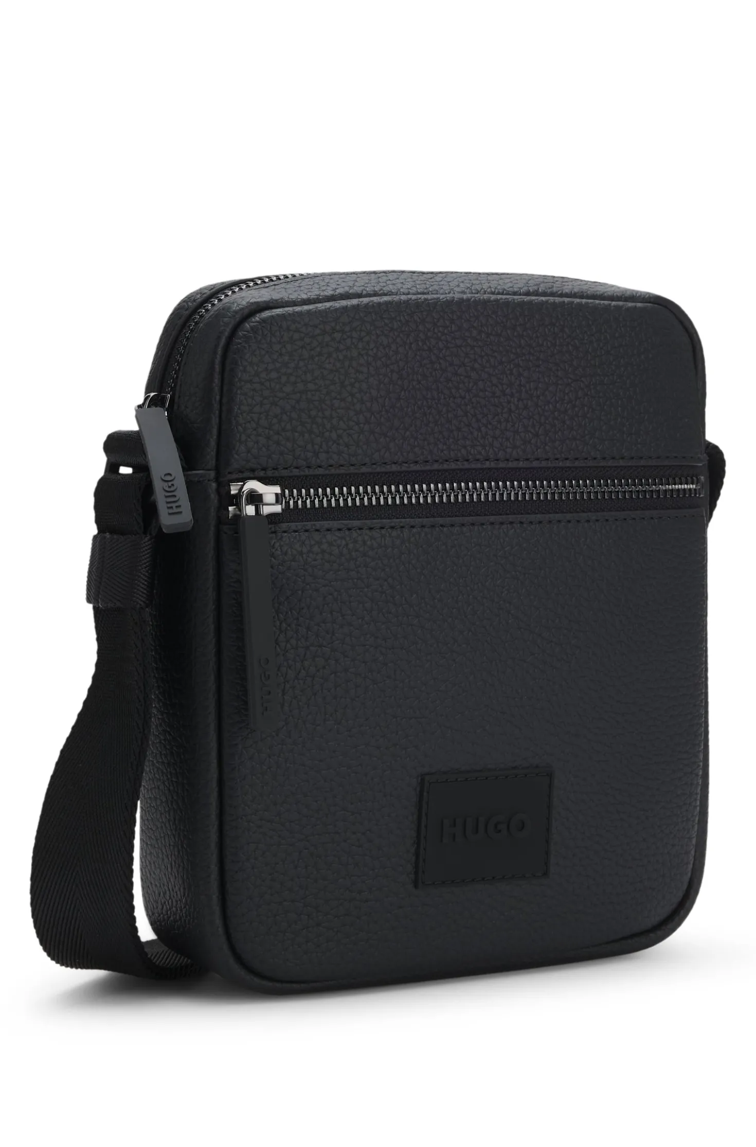 Reporter-Tasche mit Logo-Aufnäher