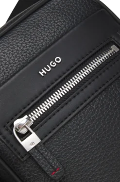 Reporter-Tasche mit Metall-Details