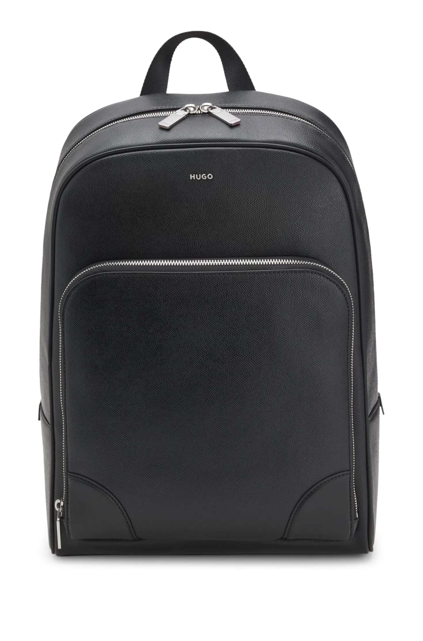 Rucksack mit silberfarbenen Details
