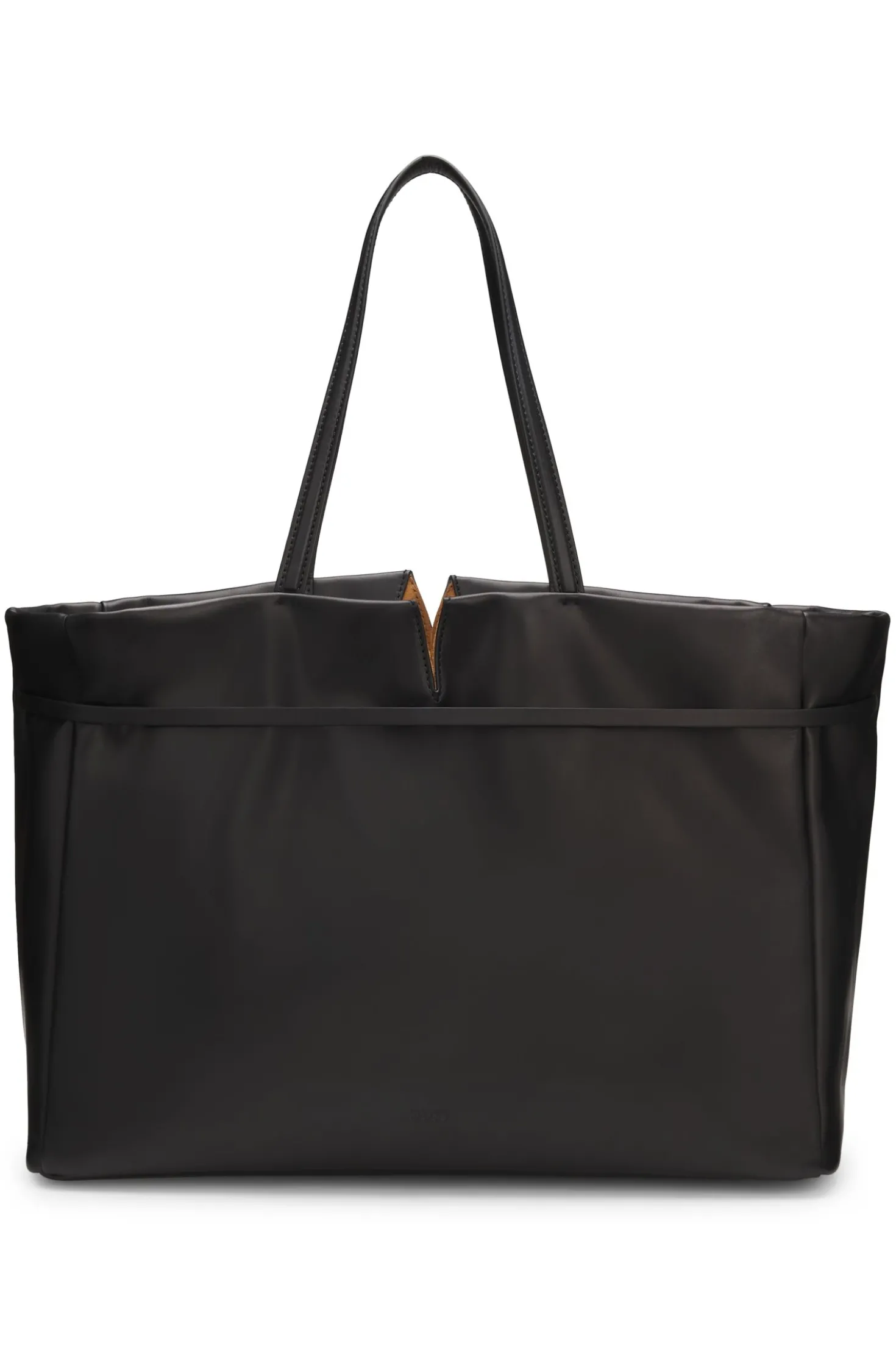 Runway BOSS Revers Tote Bag aus Leder