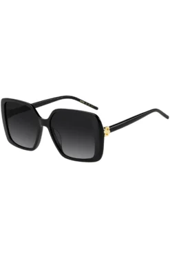 Schwarze Sonnenbrille mit Double-B-Monogramm