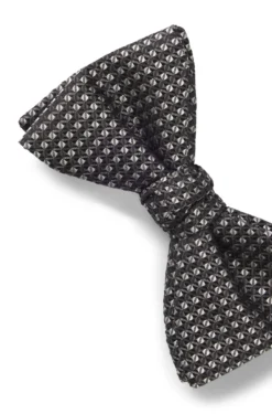 Seidenfliege mit Jacquard-Muster