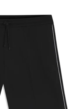 Shorts aus Baumwoll-Mix mit Paspeln