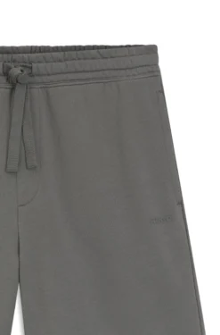 Shorts aus Baumwoll-Terry mit Logo-Print