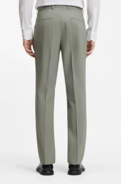 Slim-Fit Anzug aus strukturiertem Stretch-Gewebe