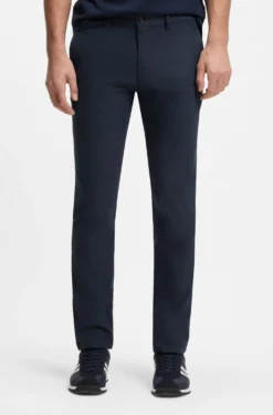 Slim-Fit Chino aus elastischem Twill