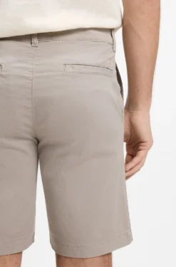 Slim-Fit Chino-Shorts aus bedruckter Stretch-Baumwolle