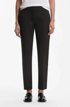 Slim-Fit Cropped-Hose aus Stretch-Gewebe