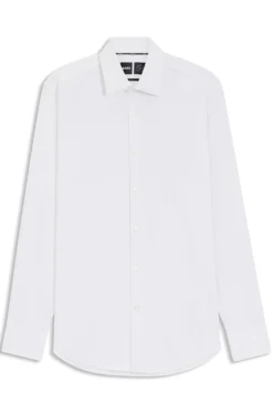 Slim-Fit Hemd aus funktionalem Stretch-Twill