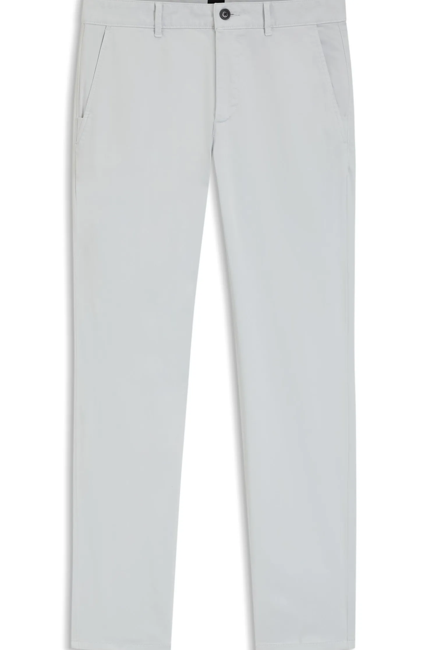 Slim-Fit Hose aus überfärbtem elastischem Satin