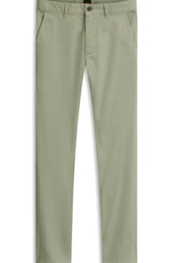 Slim-Fit Hose aus überfärbtem elastischem Satin