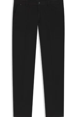Slim-Fit Hose aus elastischer Baumwoll-Gabardine