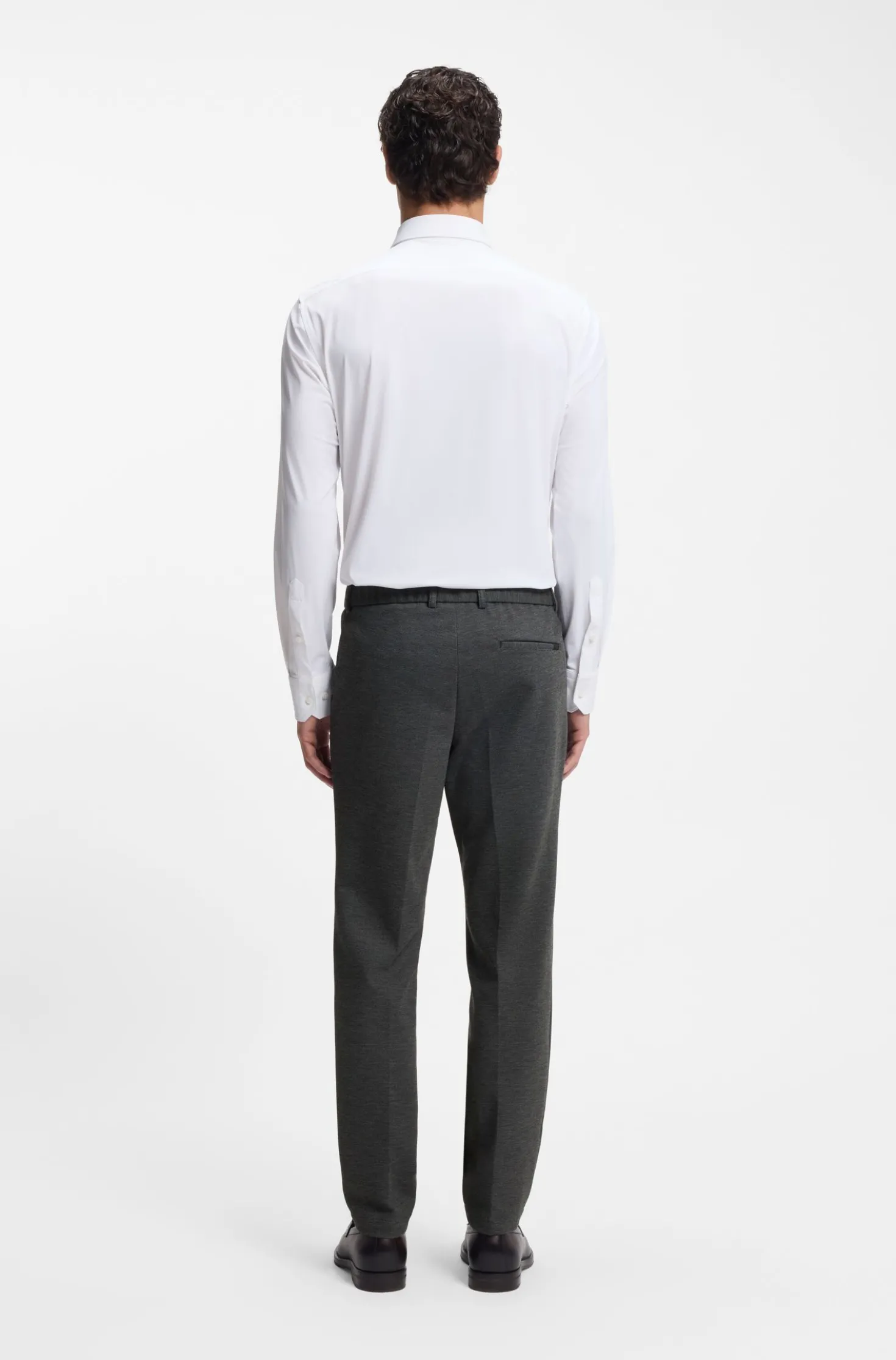 Slim-Fit Hose aus funktionalem Stretch-Gewebe