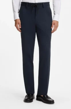 Slim-Fit Hose aus Performance-Stretch-Jersey