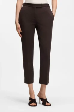 Slim-Fit Hose aus Stretch-Jersey