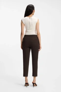 Slim-Fit Hose aus Stretch-Jersey