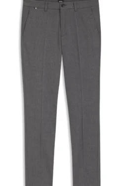 Slim-Fit Hose aus strukturierter Stretch-Baumwolle