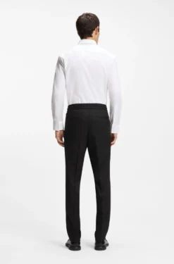 Slim-Fit Hose aus Twill mit Tunnelzugbund