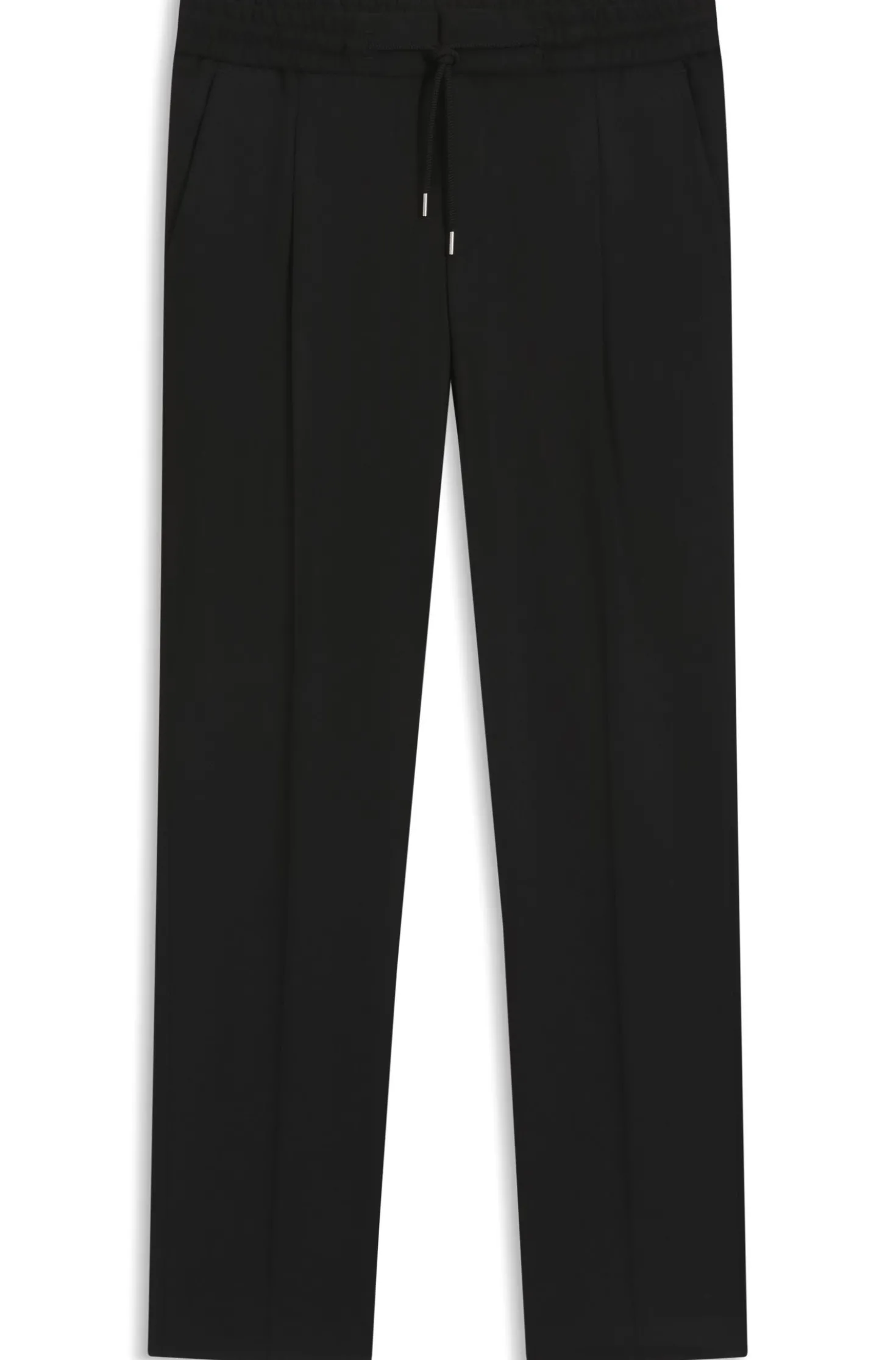 Slim-Fit Hose aus Twill mit Tunnelzugbund