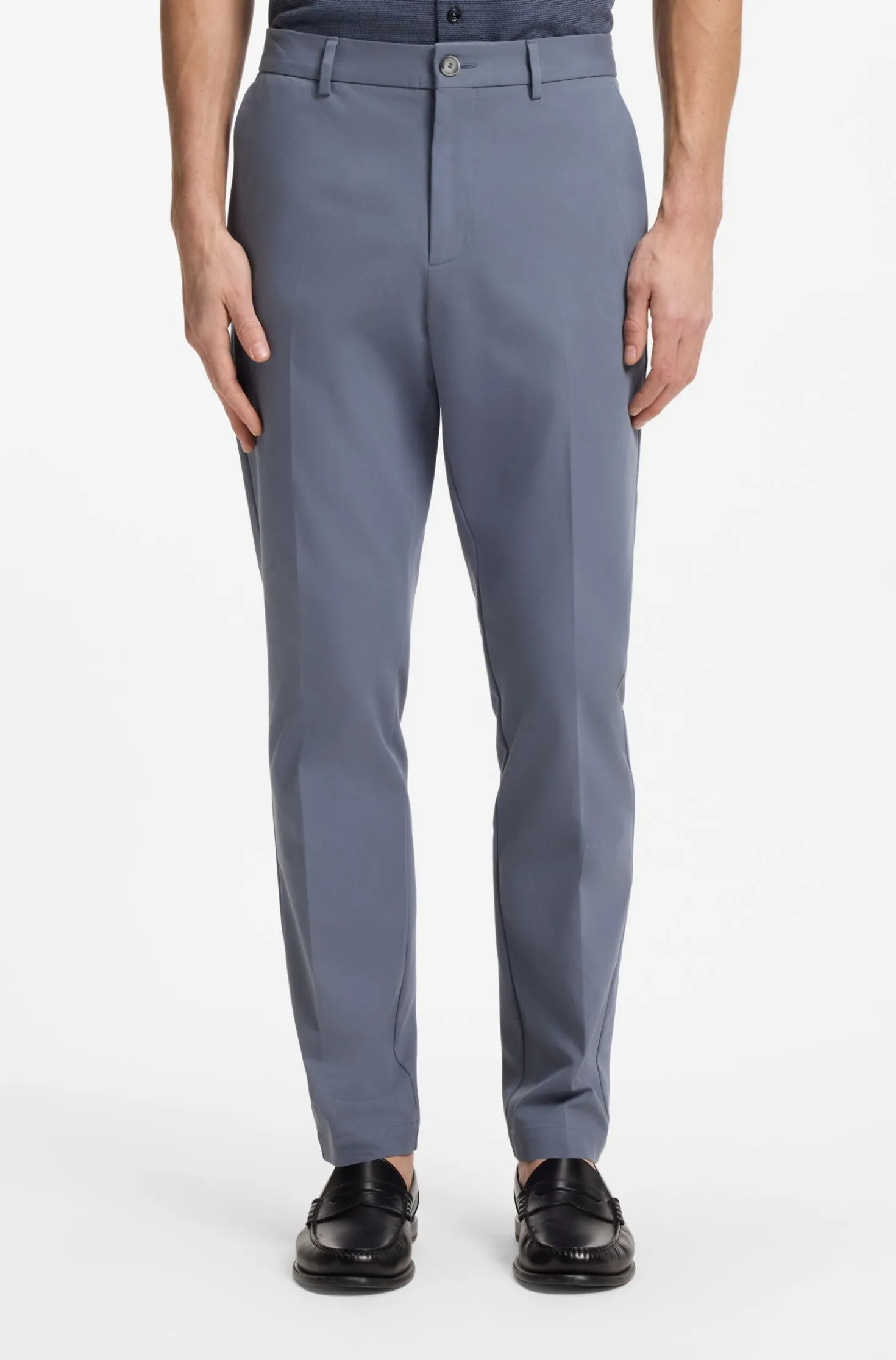 Slim-Fit Hose aus Vier-Wege-Stretch-Gewebe