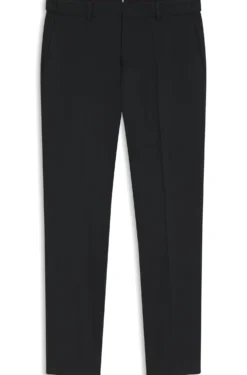 Slim-Fit Hose aus waschmaschinenfester Stretch-Baumwolle