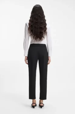 Slim-Fit Hose in Cropped-Länge