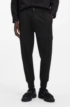 Slim-Fit Hose mit Cargo-Taschen