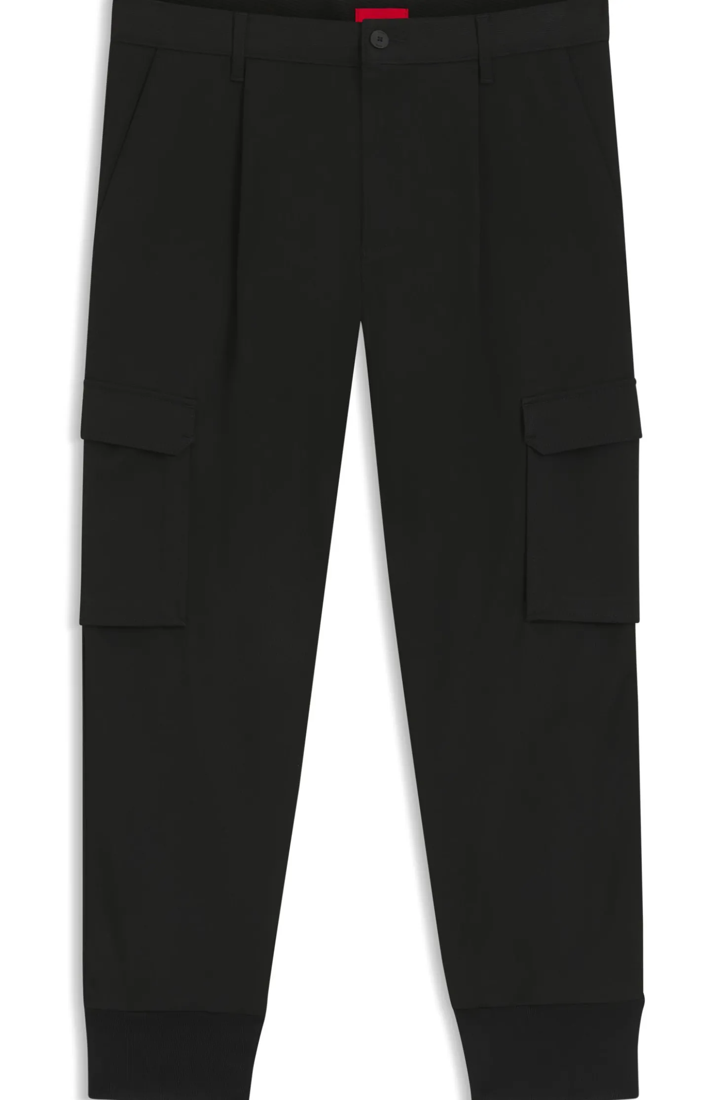 Slim-Fit Hose mit Cargo-Taschen