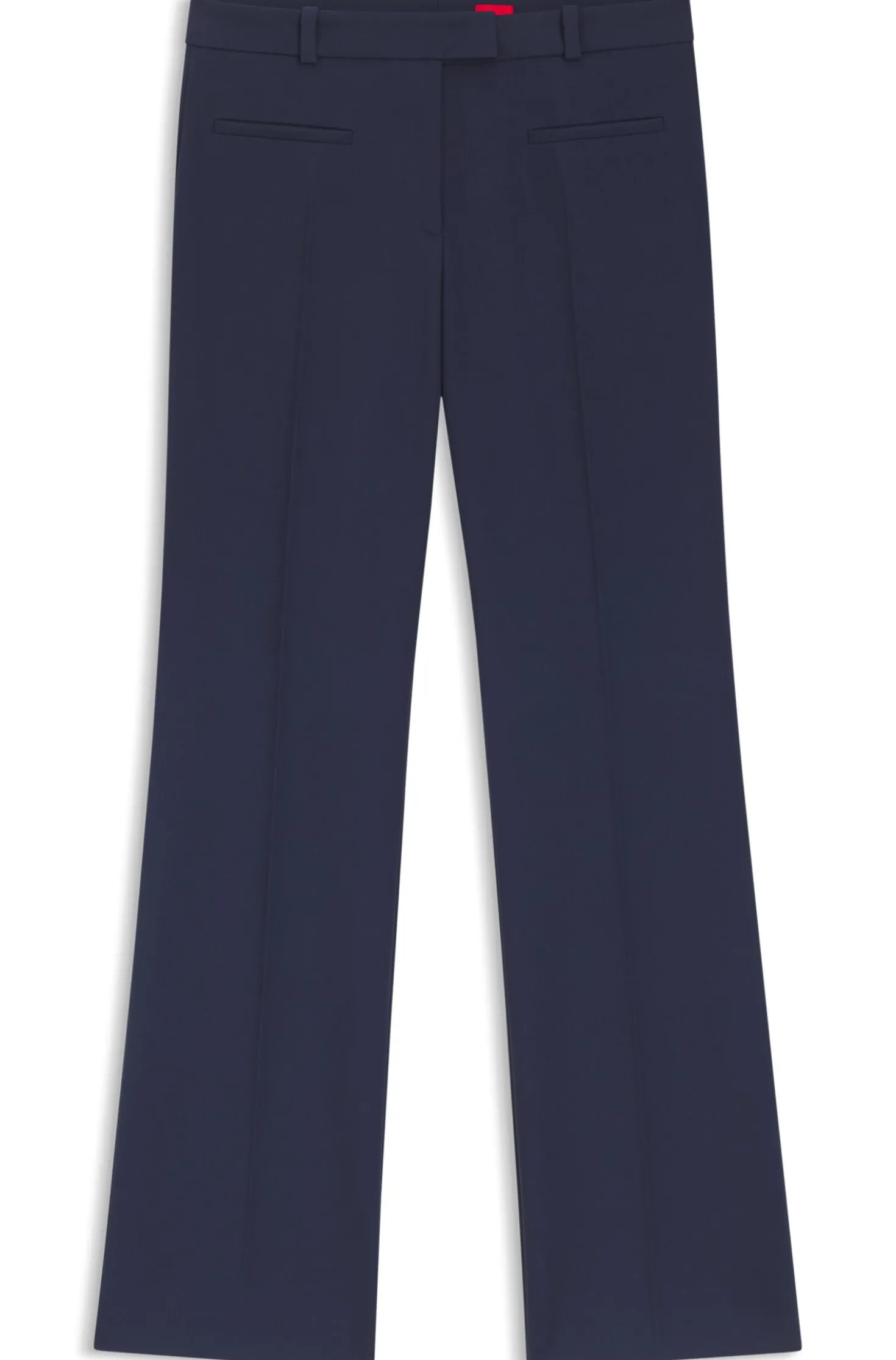 Slim-Fit Hose mit geradem Beinverlauf