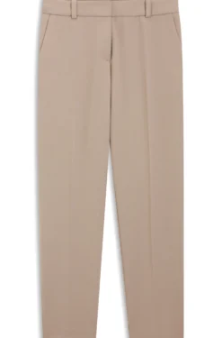 Slim-Fit Hose mit geschlitztem Saum
